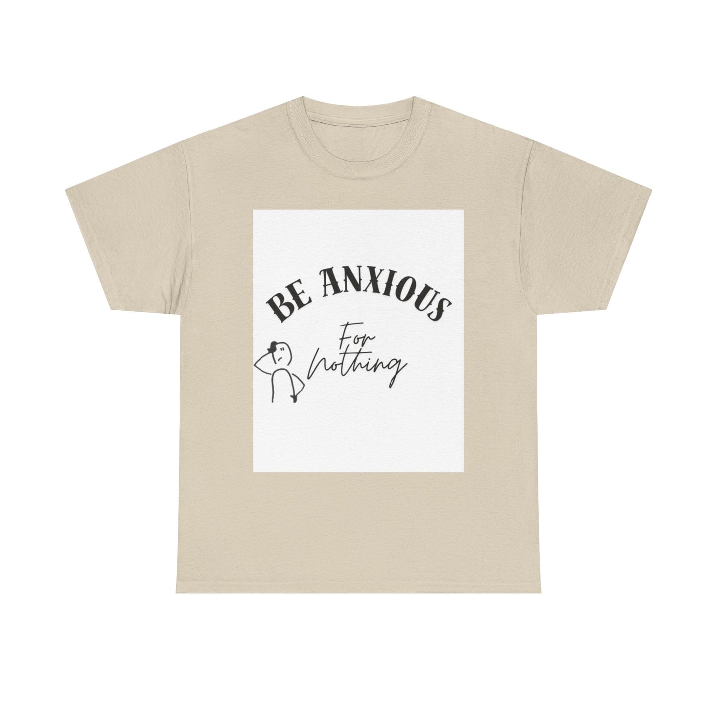 Be Anxious For Nothing Tee — Inspirational Christian Faith T-Shirt