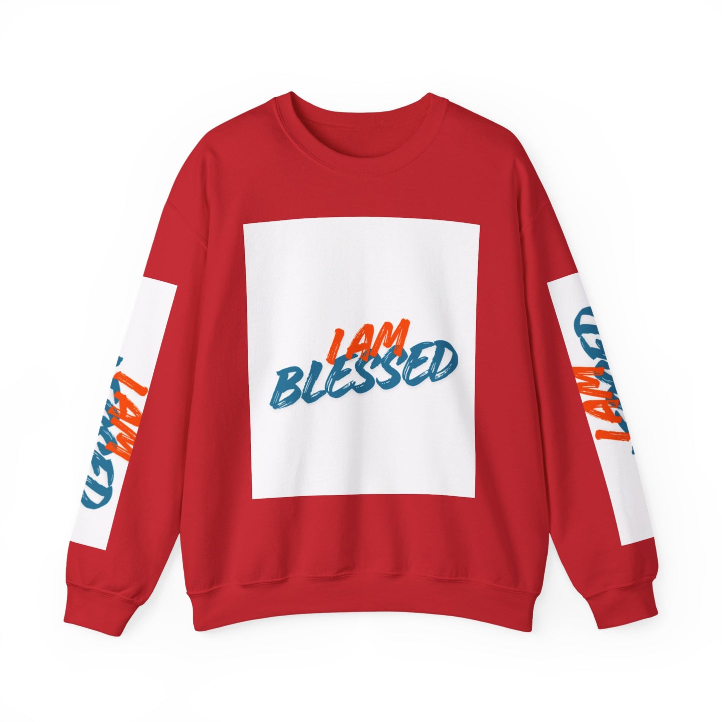 I Am Blessed Crewneck Sweatshirt — Spiritual Religious Blessing Pullover