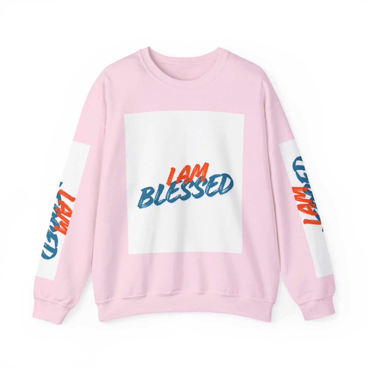 I Am Blessed Crewneck Sweatshirt — Spiritual Religious Blessing Pullover
