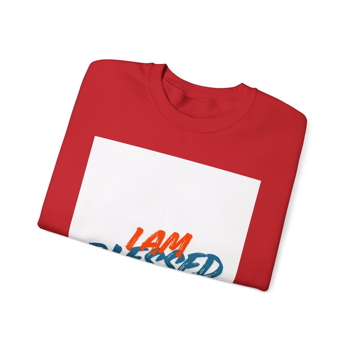 I Am Blessed Crewneck Sweatshirt — Spiritual Religious Blessing Pullover