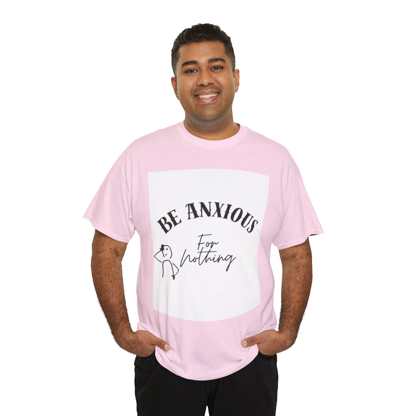 Be Anxious For Nothing Tee — Inspirational Christian Faith T-Shirt