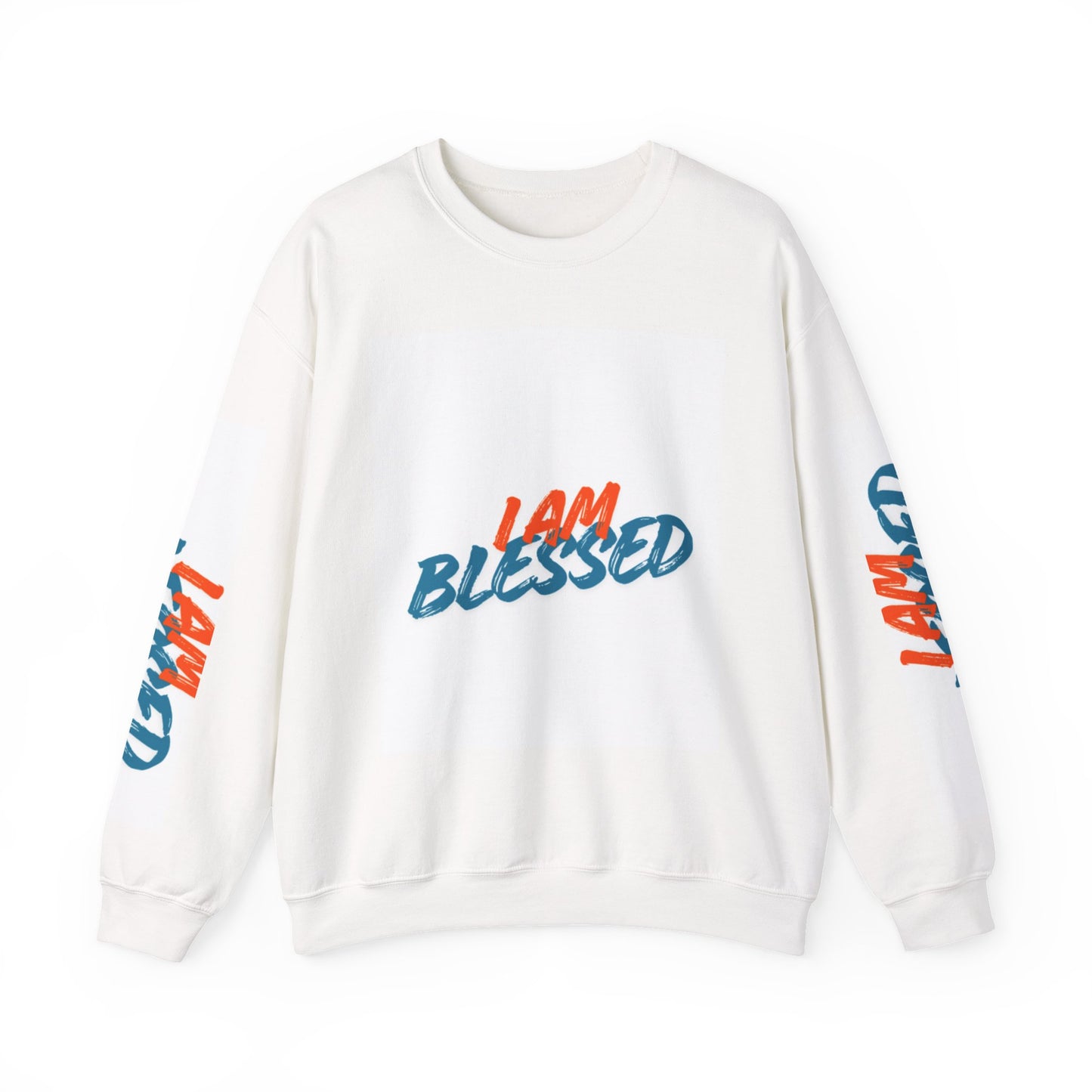 I Am Blessed Crewneck Sweatshirt — Spiritual Religious Blessing Pullover