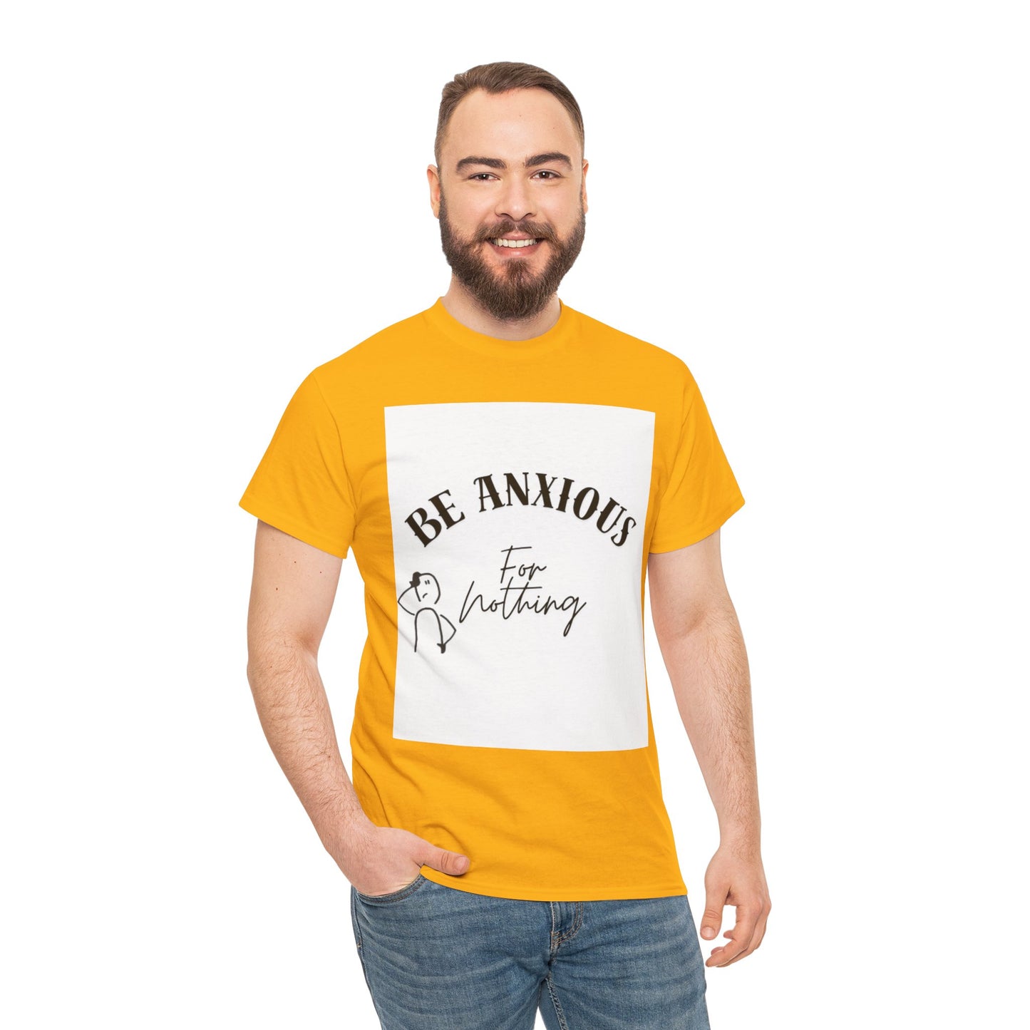 Be Anxious For Nothing Tee — Inspirational Christian Faith T-Shirt