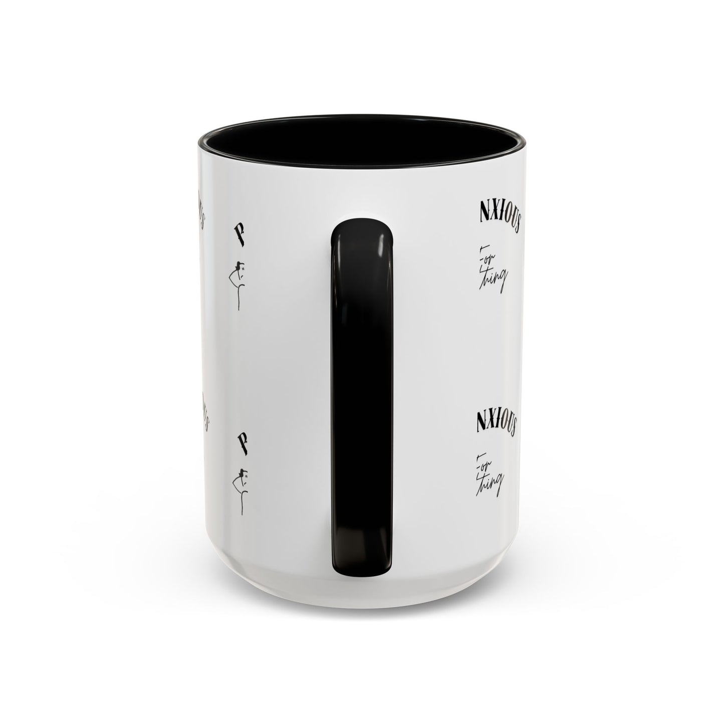 Be Anxious For Nothing Coffee Mug — Inspirational Scripture Ceramic Mug (11/15oz)