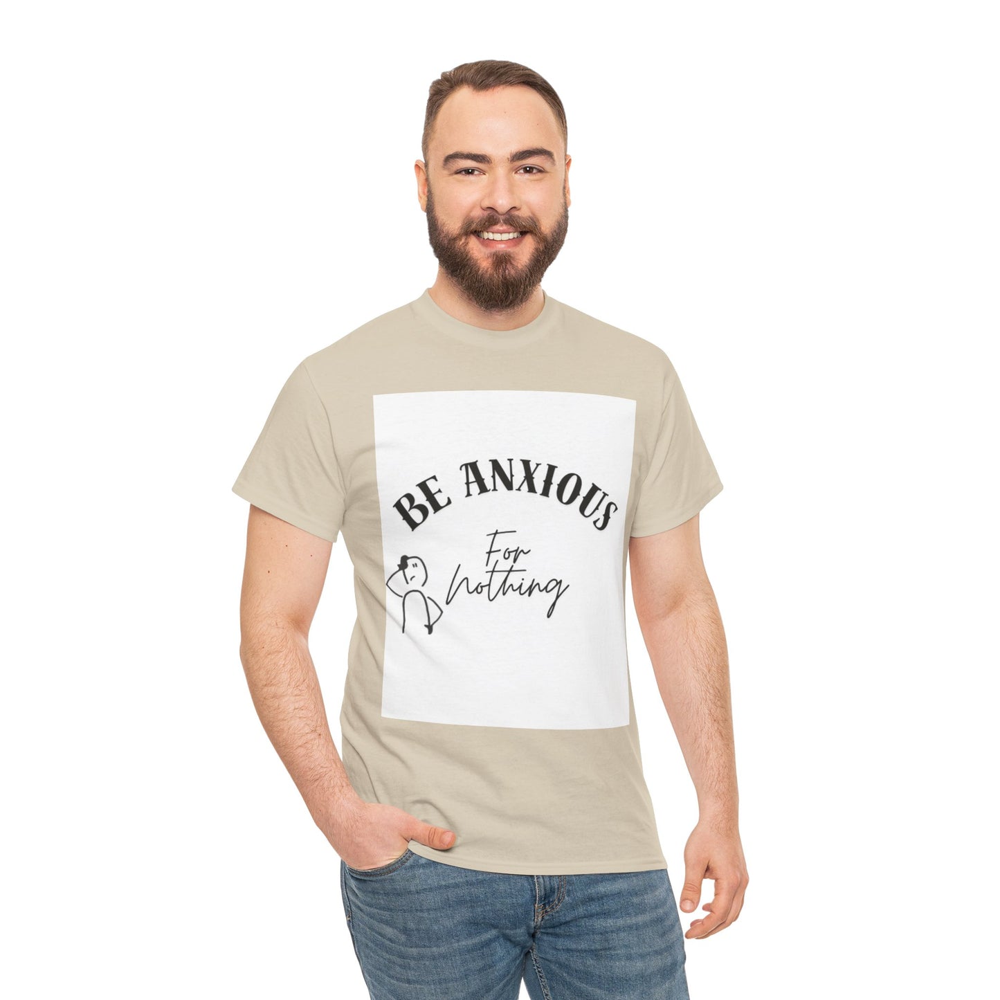 Be Anxious For Nothing Tee — Inspirational Christian Faith T-Shirt