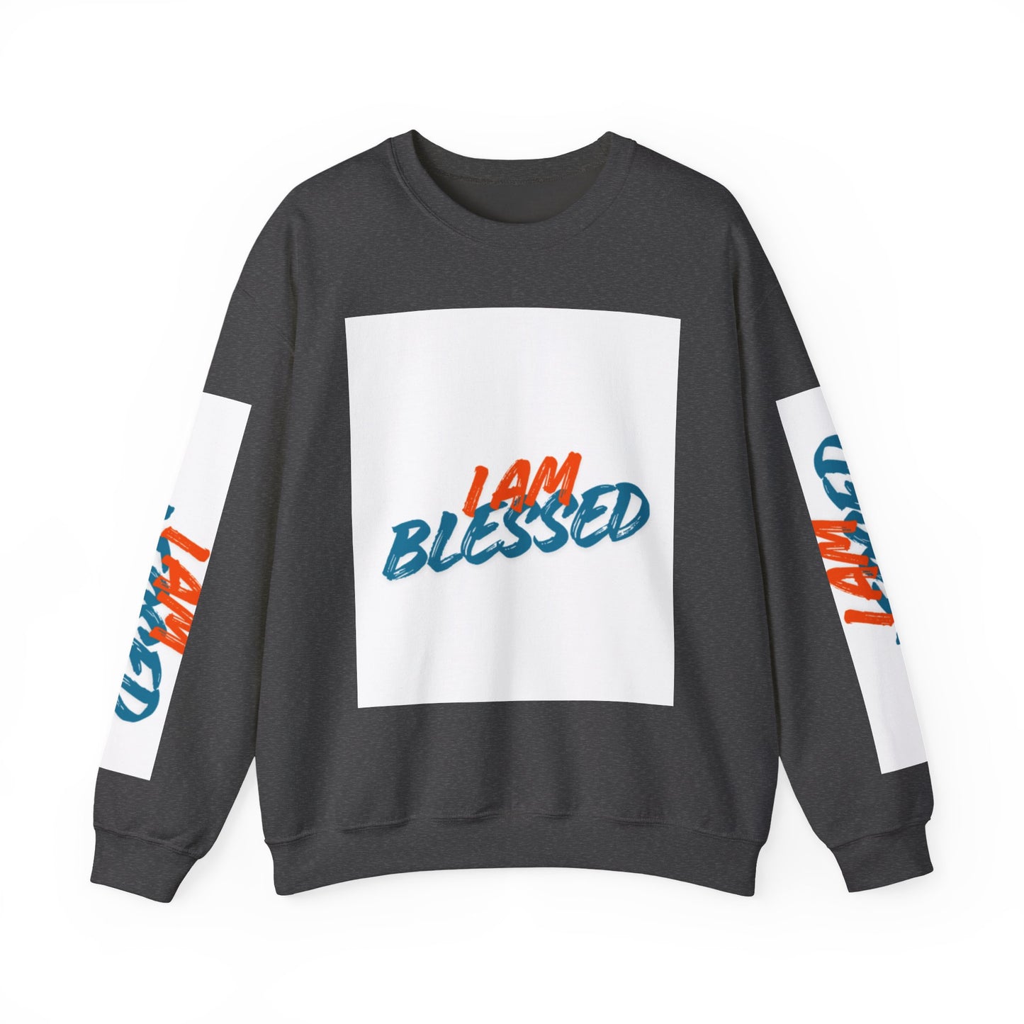 I Am Blessed Crewneck Sweatshirt — Spiritual Religious Blessing Pullover